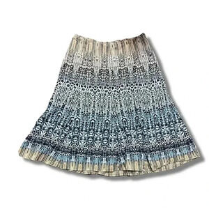 Liz Claiborne Women's A-Line Flare Skirt Multicolor Size 12 Casual
